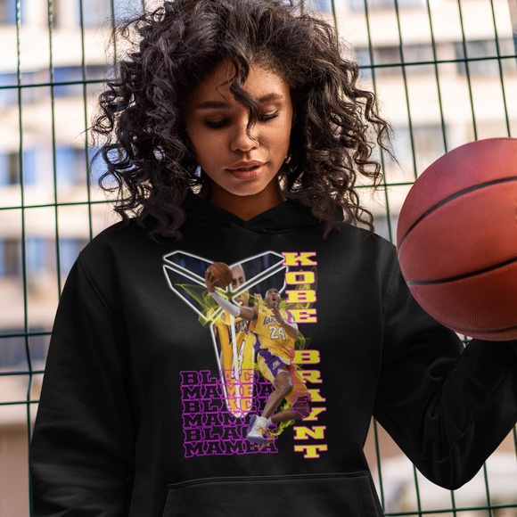BLACK MAMBA KOBE;  BE THE BEST VERSION OF YOURSELF:: UNISEX CUSTOM HOODIE - Picture 1 of 8